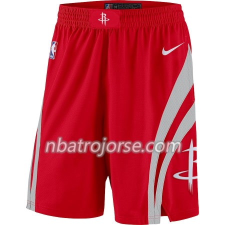Houston Rockets Män Shorts Röd 2018-19 Nike Swingman